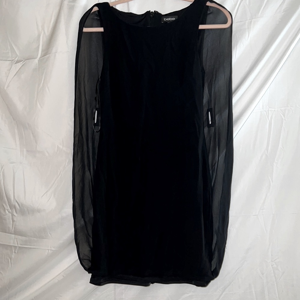 Bebe cape dress